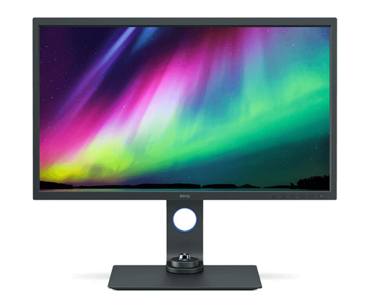 BenQ SW321C platta pc-skärmar 81,3 cm (32") 3840 x 2160 pixlar 4K Ultra HD LED Grå