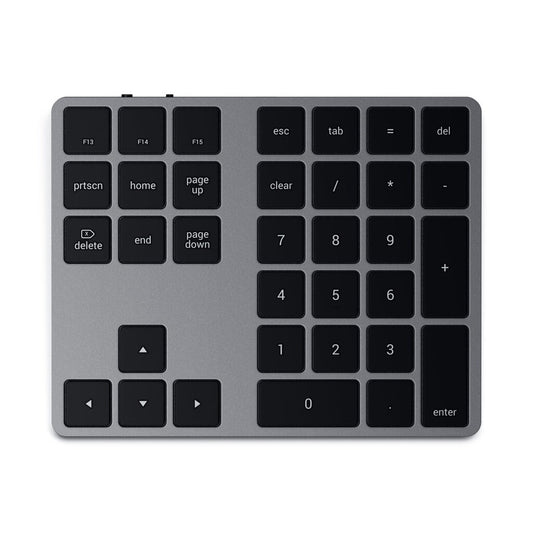 Satechi ST-XLABKM numeriskt tangentbord Universal Bluetooth Grå