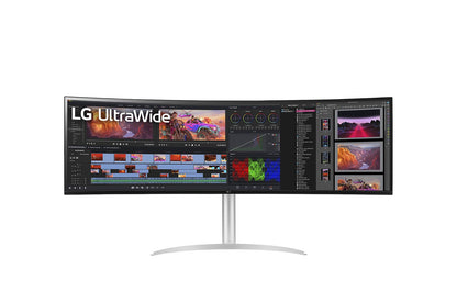 LG 49WQ95X-W platta pc-skärmar 124,5 cm (49") 5120 x 1440 pixlar Dual QHD Vit