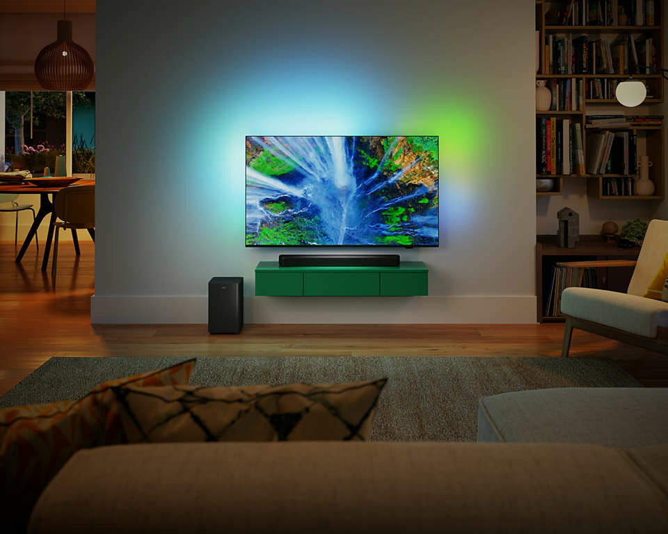Philips TAB5309/10 soundbar-högtalare Grå 2.1 kanaler 120 W