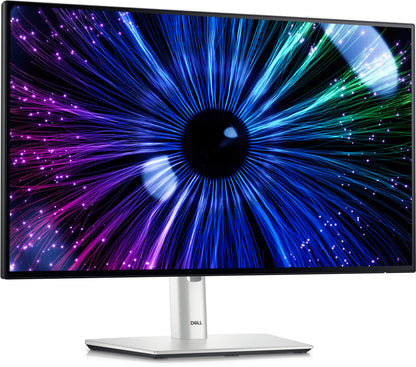 DELL UltraSharp U2424HE platta pc-skärmar 60,5 cm (23.8") 1920 x 1080 pixlar Full HD LCD Svart, Silver