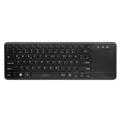 2Direct ID0188 tangentbord Hem / Kontor RF Trådlös QWERTZ tyska Svart