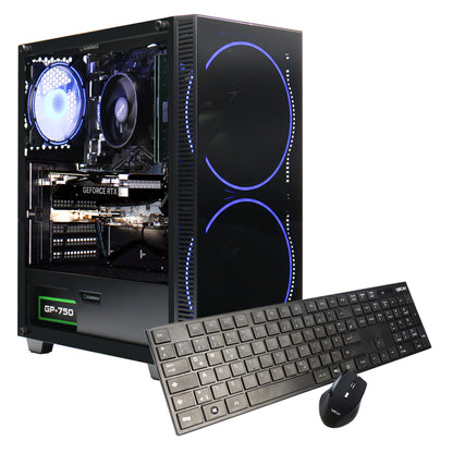 Hyrican GAMEMAX Black Hole 7811 Intel® Core™ i5 i5-14400F 16 GB DDR5-SDRAM 1 TB SSD NVIDIA GeForce RTX 5060 Ti Windows 11 Home PC Svart