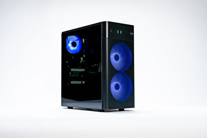 Erazer Recon E45 AMD Ryzen™ 5 5500 16 GB DDR4-SDRAM 1 TB SSD NVIDIA GeForce RTX 4060 Windows 11 Home Skrivbord PC Svart