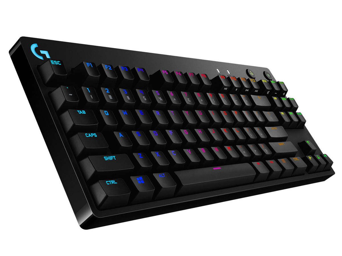 Logitech G 920-009391 tangentbord Spela USB Nordic Svart