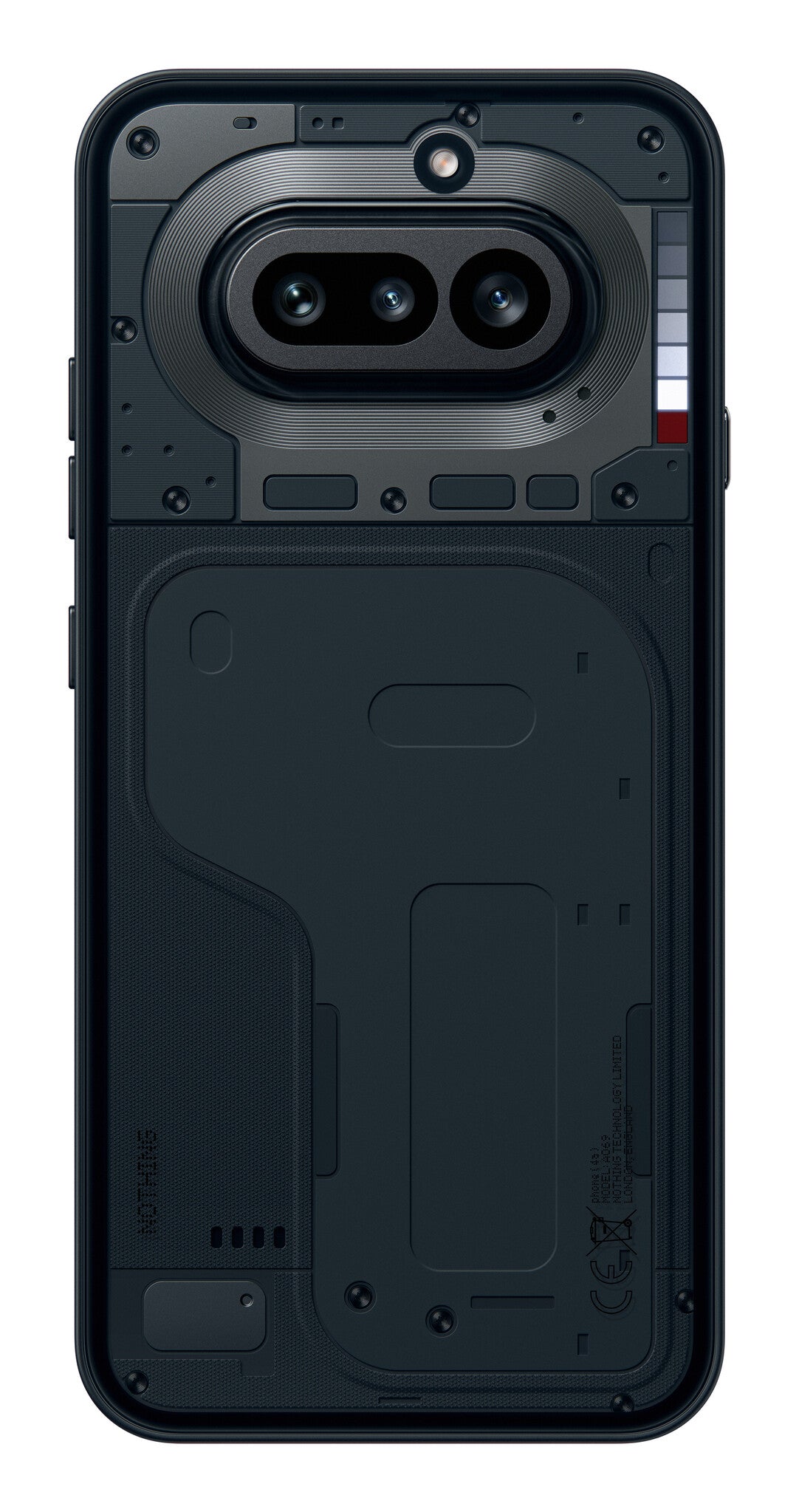 Nothing 4a 17,2 cm (6.78") Dubbla SIM-kort Android 16.0 5G 12 GB 256 GB 5080 mAh Svart