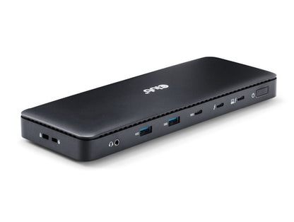 CLUB3D Thunderbolt 4 Certified 11-in-1 mobildockningsstationer Universal Svart