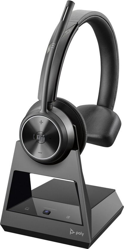 POLY Savi 7310 Office Headset Trådlös Handhållen Kontor/callcenter Svart