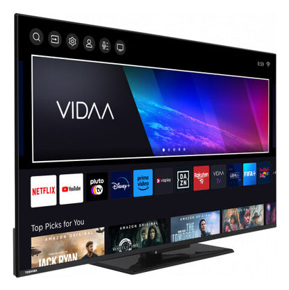 Toshiba 65UV3463DG TV-apparat 165,1 cm (65") 4K Ultra HD Smart-TV Svart 275 cd/m²