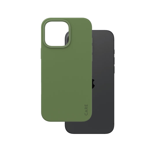 PanzerGlass CARE by ® Fashionable Case Green w. MagSafe iPhone 16 Pro Max mobiltelefonfodral Omslag Grön