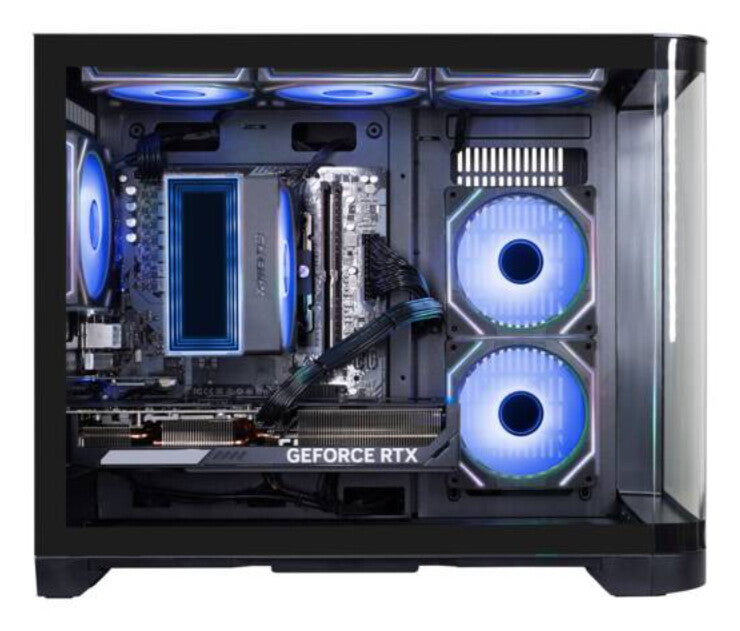 Hyrican PCK07804 persondatorer/arbetsstationer AMD Ryzen™ 7 5700X 16 GB DDR4-SDRAM 1 TB SSD NVIDIA GeForce RTX 5070 Windows 11 Home PC Svart