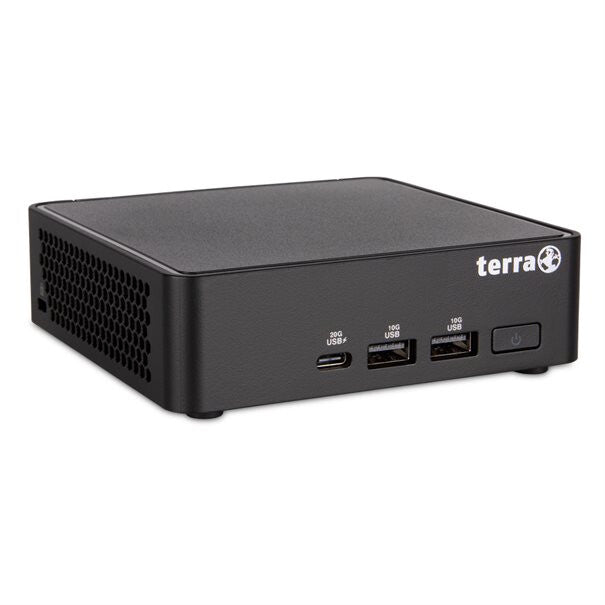 TERRA Micro 6000 SILENT GREENLINE Intel Core 5 210H 16 GB DDR5-SDRAM 500 GB SSD Windows 11 Pro Micro PC Mini-PC Svart