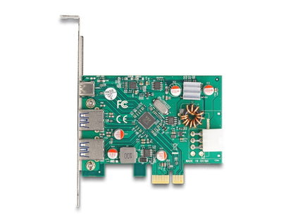 DeLOCK 90229 nätverkskort/adapters Intern USB 3.2 Gen 1 (3.1 Gen 1), USB Type-C