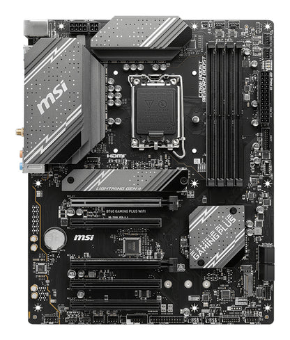 MSI B760 GAMING PLUS WIFI moderkort Intel B760 LGA 1700 ATX