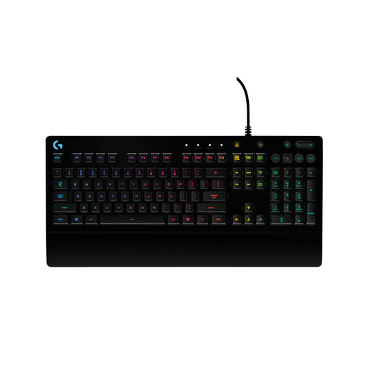 Logitech G 920-008090 tangentbord Spela USB QWERTY Nordic Svart