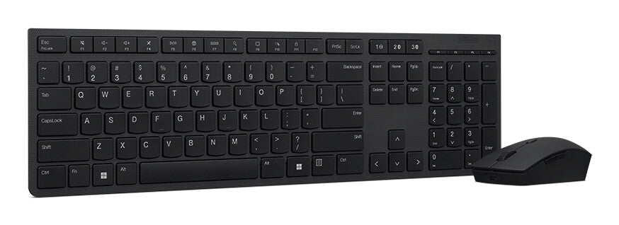 Lenovo 4X31K03975 tangentbord Mus inkluderad Trådlös RF + Bluetooth Nordic Grå