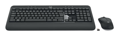 Logitech 920-008684 tangentbord Mus inkluderad Universal RF Trådlös QWERTY Engelska (Storbritannien) Svart