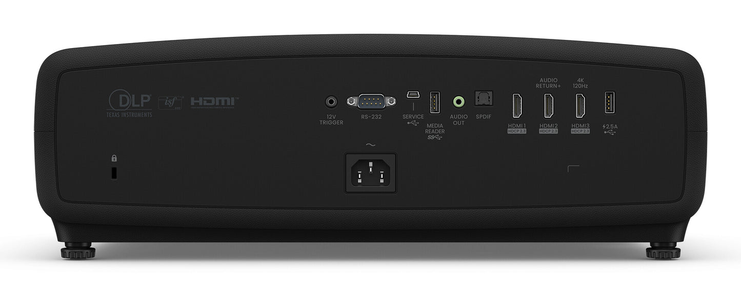 BenQ W2720i Standard throw-projektor 2500 ANSI-lumen DLP UHD 4K (3840x2160) 3D kompatibilitet Svart