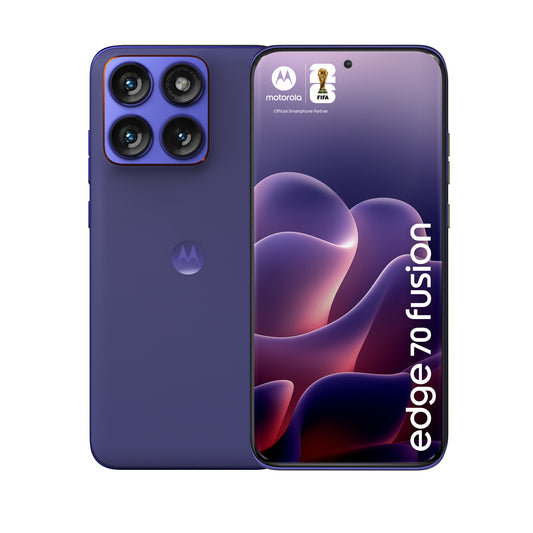 Motorola edge 70 fusion 17,2 cm (6.78") Dubbla SIM-kort Android 16.0 5G USB Type-C 12 GB 256 GB 7000 mAh Violett