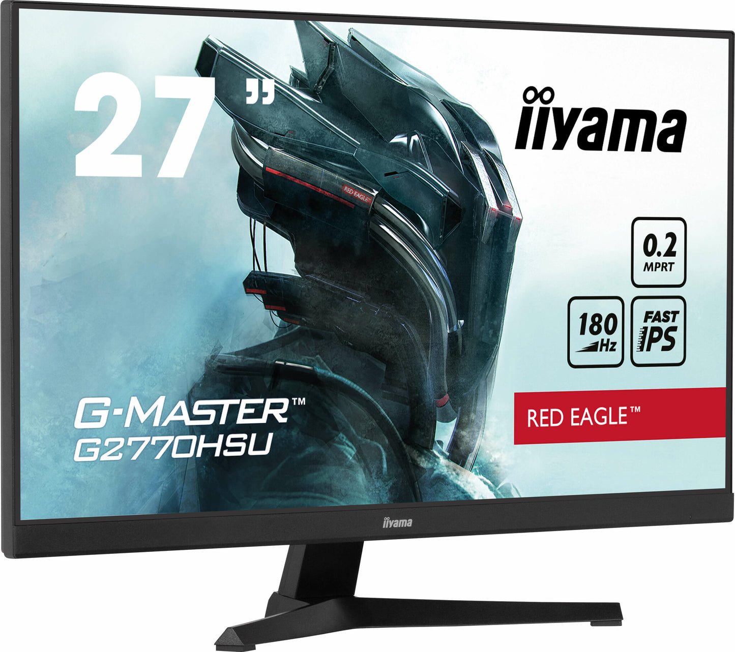 iiyama G-MASTER G2770HSU-B6 platta pc-skärmar 68,6 cm (27") 1920 x 1080 pixlar Full HD LCD Svart