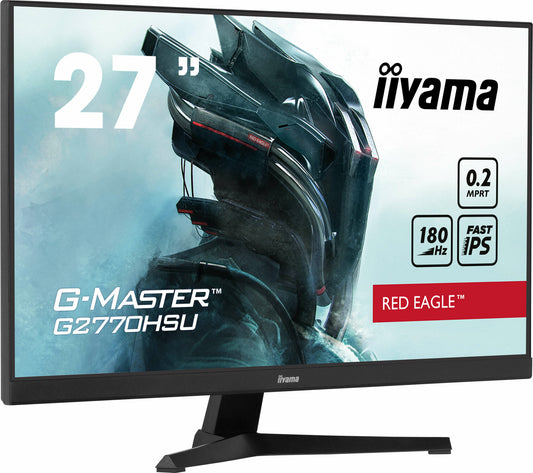 iiyama G-MASTER G2770HSU-B6 platta pc-skärmar 68,6 cm (27") 1920 x 1080 pixlar Full HD LCD Svart
