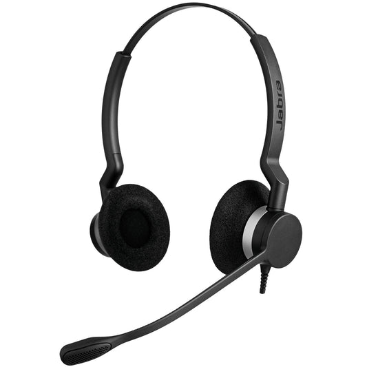 Jabra Biz 2300 Headset Kabel Huvudband Kontor/callcenter Bluetooth Svart