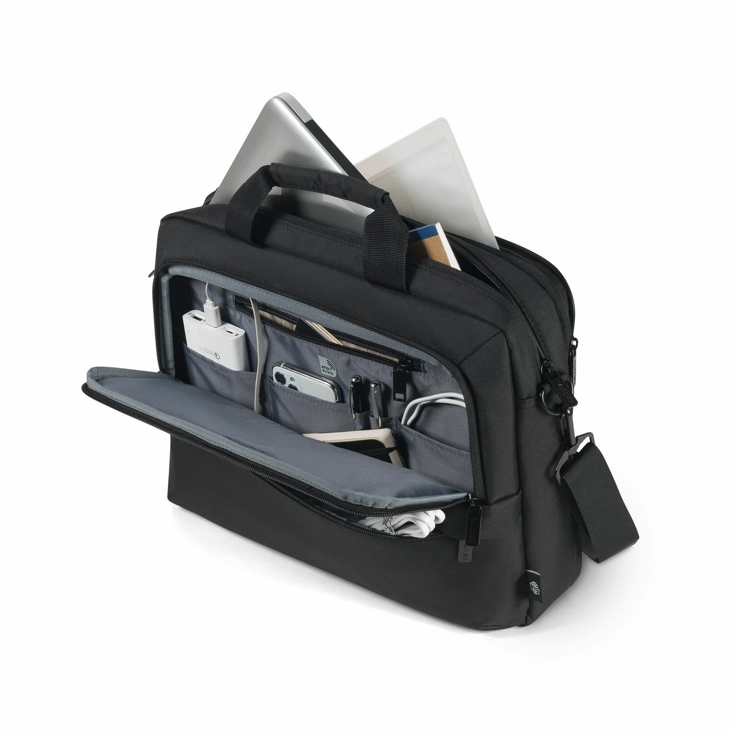 DICOTA D32035-RPET väskor bärbara datorer 43,9 cm (17.3") Portfölj Svart