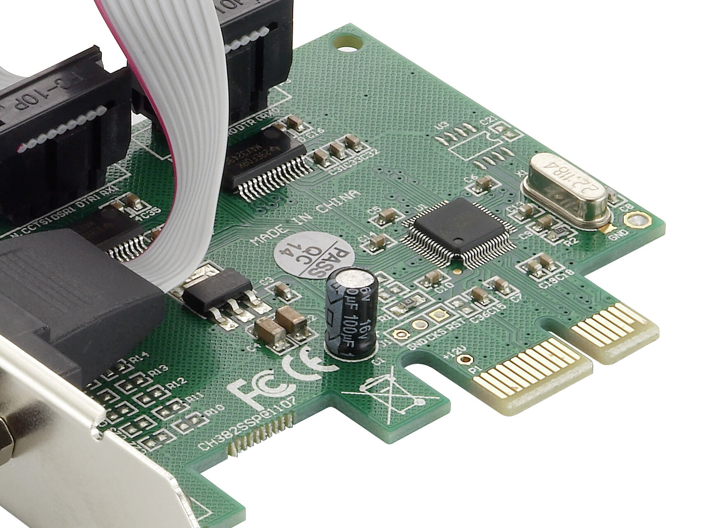 Conceptronic SRC01G nätverkskort/adapters Intern RS-232