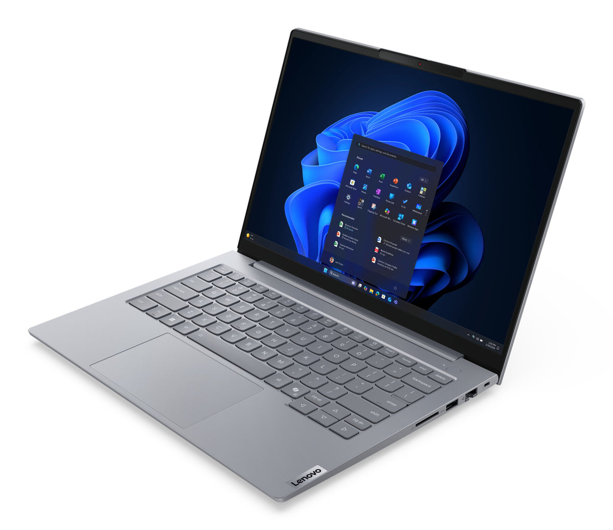 Lenovo ThinkBook 14 G9 AHP AMD Ryzen™ 7 250 Bärbar dator 35,6 cm (14") WUXGA 16 GB DDR5-SDRAM 512 GB SSD Wi-Fi 7 (802.11be) Windows 11 Pro Nordic Grå