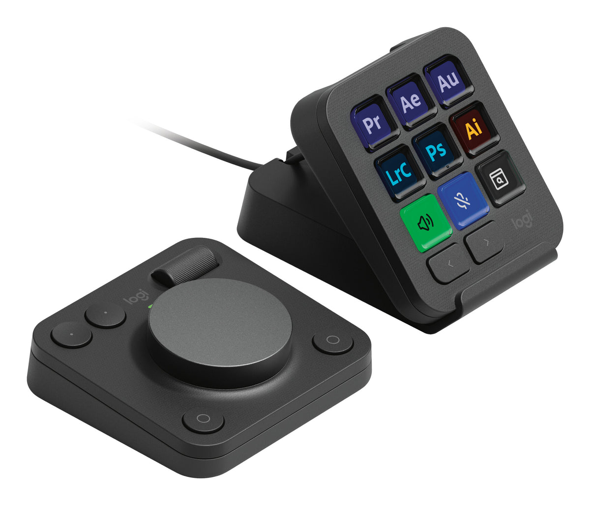 Logitech MX Creative Console Keypad Bluetooth/USB grafit