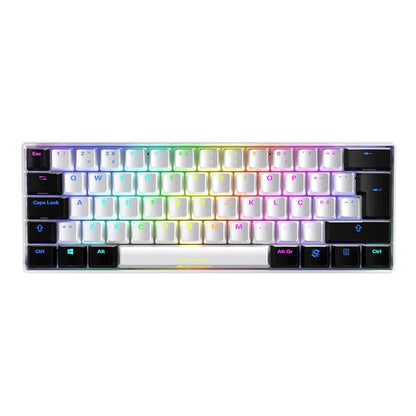 Sharkoon SGK50 S4 tangentbord Spela Trådlös RF + USB QWERTY Portugisisk Vit