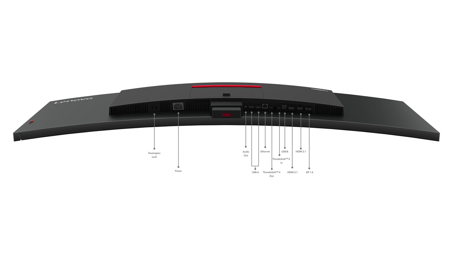 Lenovo ThinkVision P49w-30 LED display 124,5 cm (49") 5120 x 1440 pixlar DQHD Svart