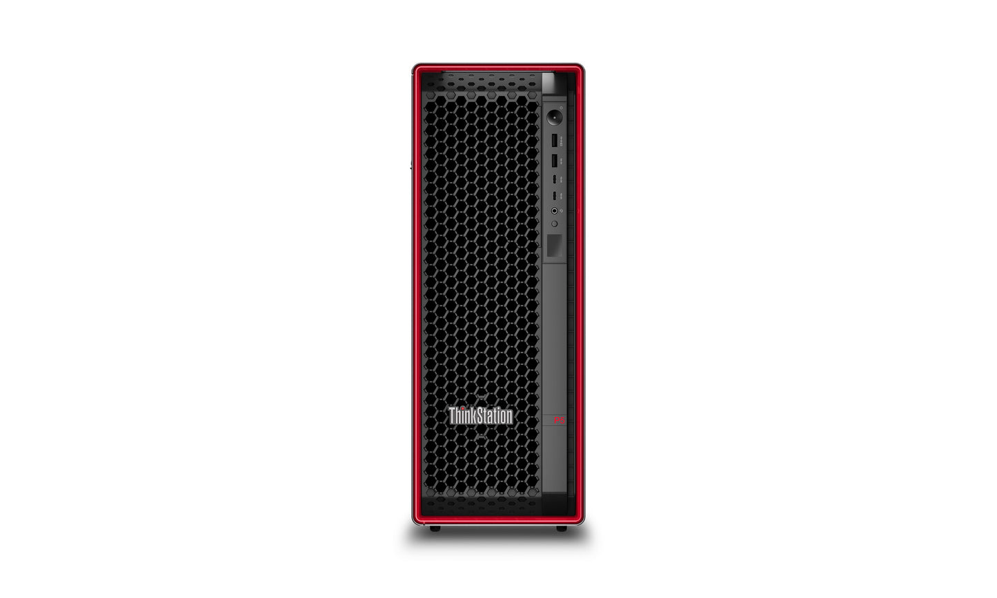 Lenovo ThinkStation P5 Intel® Xeon W w5-2445 32 GB DDR5-SDRAM 1 TB SSD Windows 11 Pro for Workstations Tower Arbetsstation Svart, Röd