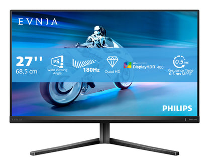 Philips Evnia 5000 27M2N5500/00 LED display 68,6 cm (27") 2560 x 1440 pixlar Quad HD LCD Svart