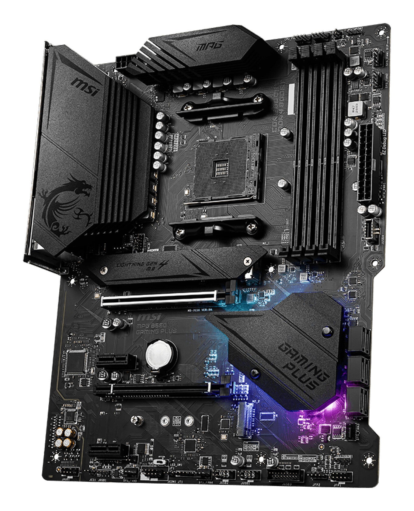 MSI MPG B550 Gaming Plus AMD B550 Uttag AM4 ATX