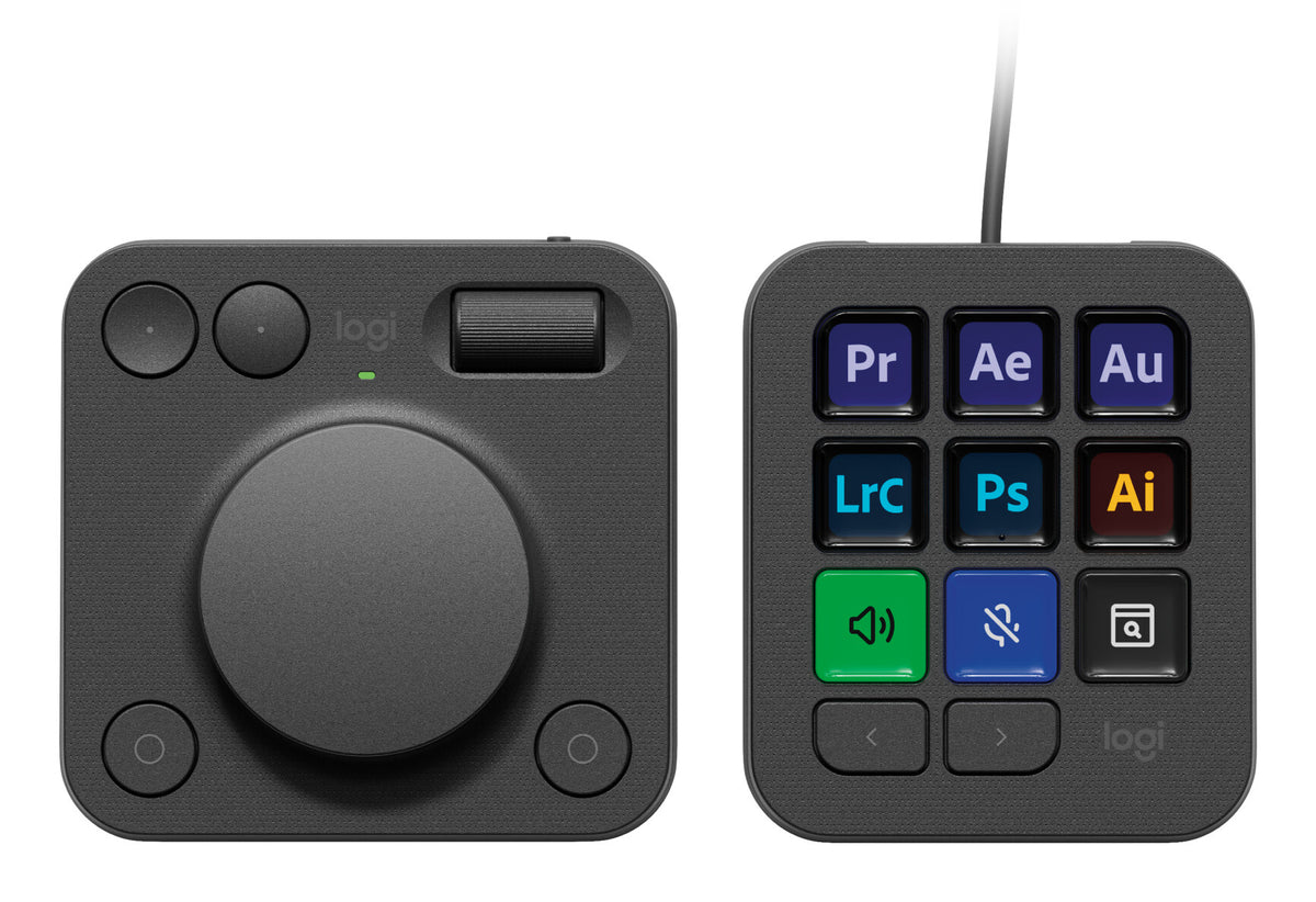 Logitech MX Creative Console Keypad Bluetooth/USB grafit