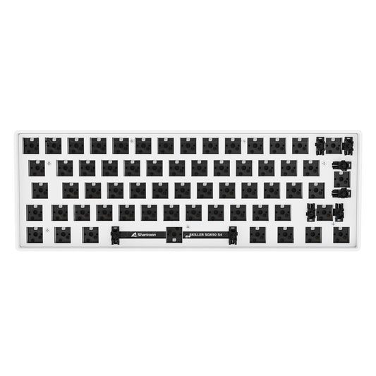 Sharkoon Skiller SGK50 S4 Barebone tangentbord Spela USB Vit
