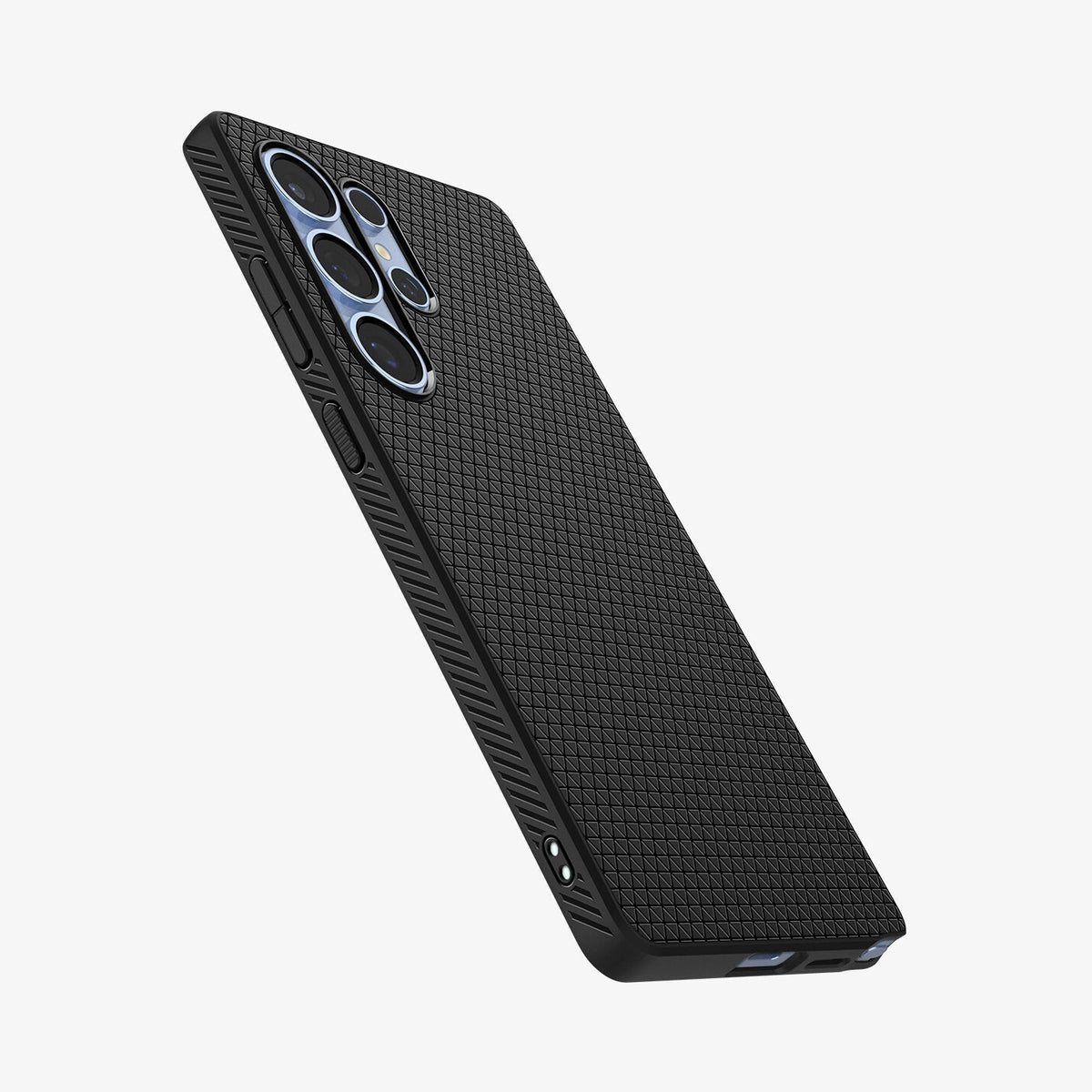 Spigen Liquid Air mobiltelefonfodral 17,5 cm (6.9") Omslag Svart