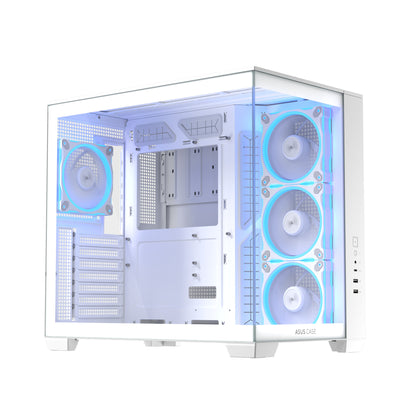 ASUS A32 Plus TG ARGB White Midi Tower Vit