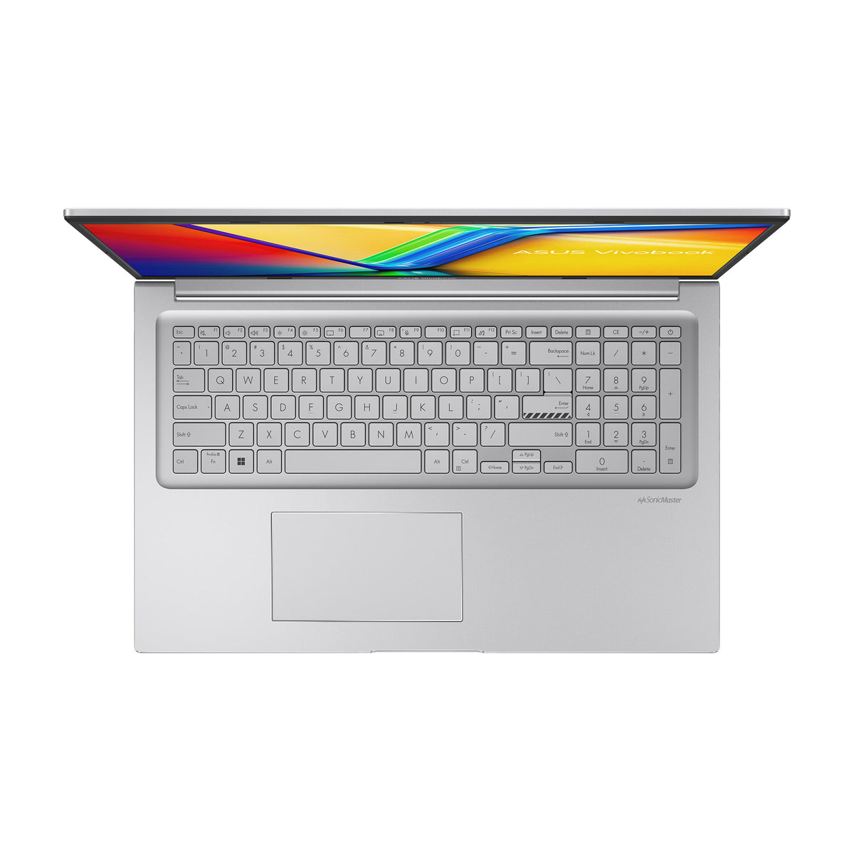 ASUS Vivobook 17 X1704VA-AU918W Intel Core 7 150U Bärbar dator 43,9 cm (17.3") Full HD 16 GB DDR4-SDRAM 1 TB SSD Wi-Fi 6 (802.11ax) Windows 11 Home tyska Silver