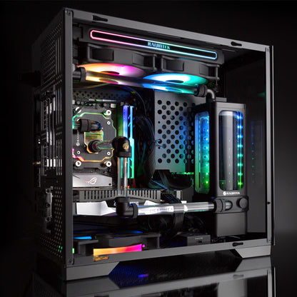 RAIJINTEK PAEAN Mini Mini Tower Svart