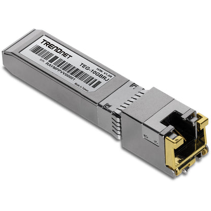 Trendnet TEG-10GBRJ transceiver-moduler för nätverk Koppar 10000 Mbit/s RJ-45