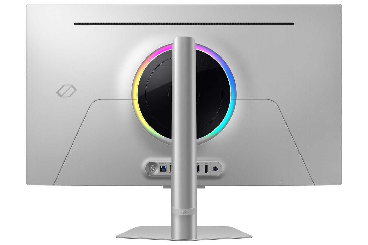 Samsung G80SD platta pc-skärmar 81,3 cm (32") 3840 x 2160 pixlar 4K Ultra HD OLED Silver