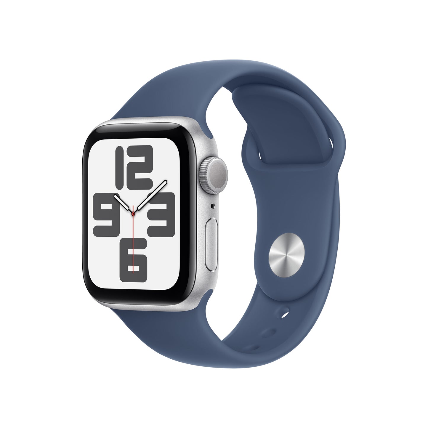 Apple Watch SE OLED 40 mm Digital 324 x 394 pixlar Pekskärm Silver Wi-Fi GPS