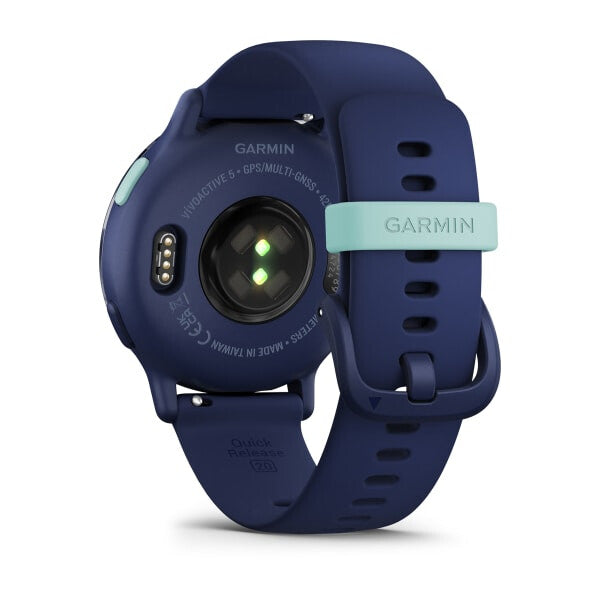Garmin Vivoactive 5 3,05 cm (1.2") AMOLED 42 mm Digital 390 x 390 pixlar Pekskärm Blå Wi-Fi GPS