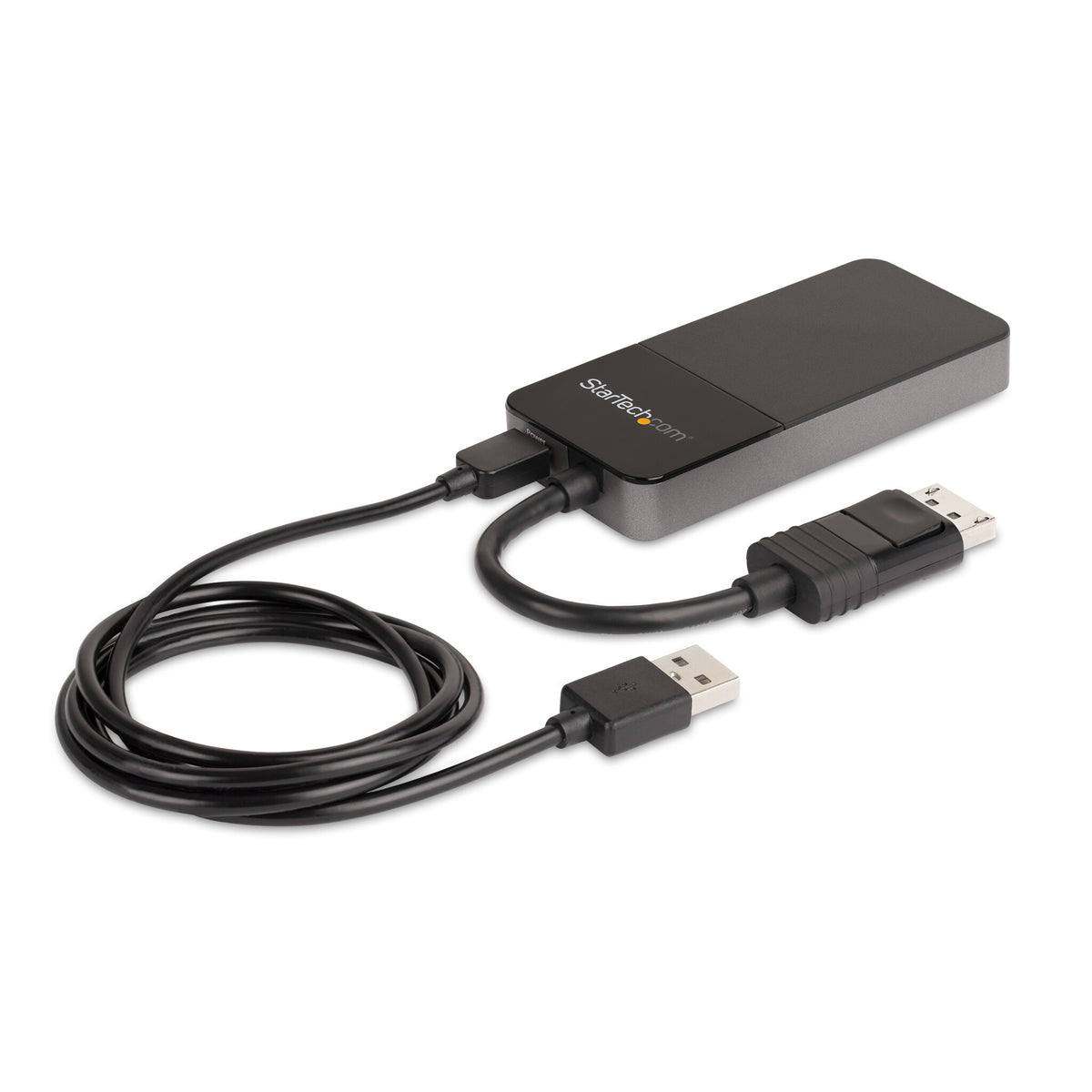 StarTech.com 3-ports DisplayPort 1.4-splitter, DisplayPort till 3x DP-adapter för flera bildskärmar, tredubbel 4K Computer MST-hubb, USB Bussdriven - Endast för Windows
