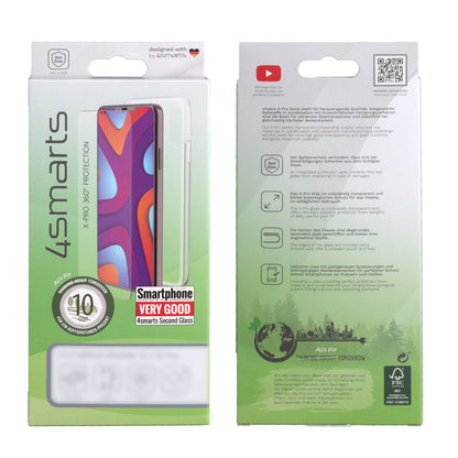 4smarts 360° Starter Set mobiltelefonfodral 16,8 cm (6.6") Omslag Transparent