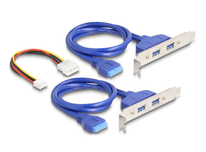 DeLOCK 61066 nätverkskort/adapters Intern USB 3.2 Gen 1 (3.1 Gen 1)