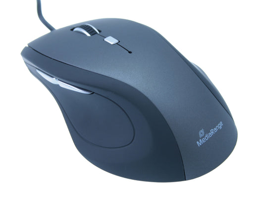 MediaRange MROS202 datormöss Kontor högerhand USB Type-A Optisk 2400 DPI