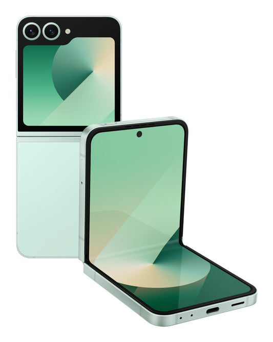 Samsung Galaxy Z Flip6 17 cm (6.7") Dubbla SIM-kort Android 14 5G USB Type-C 12 GB 512 GB 4000 mAh Mintfärgad